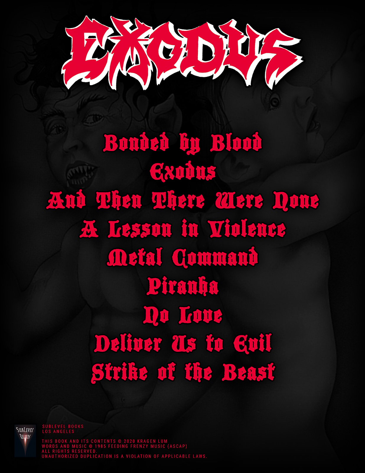 Exodus - Bonded by Blood Guitar Book (eBook Edition + GP Files
